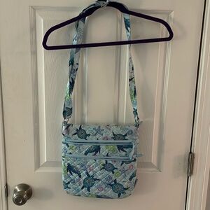 Vera Bradley Triple Zip Hipster Crossbody Bag
